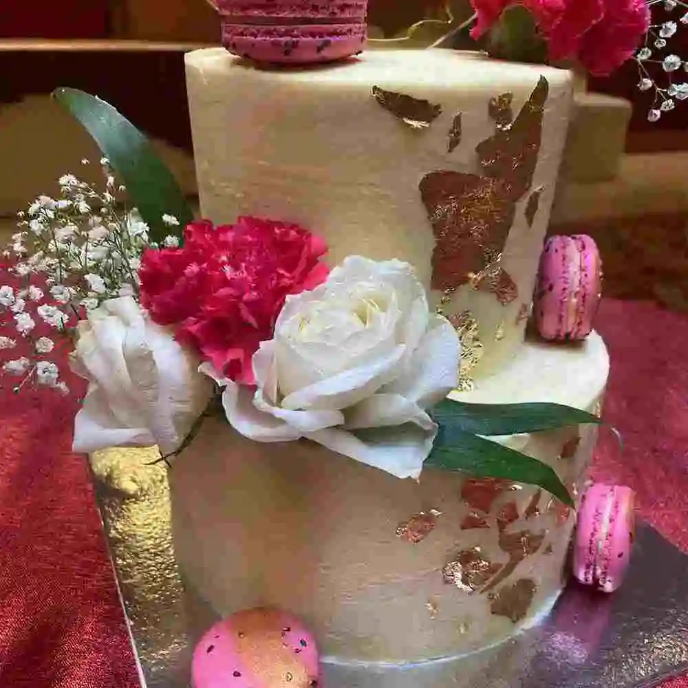 Engagement/Wedding Floral Cake